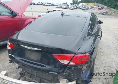 2016 Chrysler 200 Limited Platinum из США, поврежденный, VIN 1C3CCCAG1GN178289